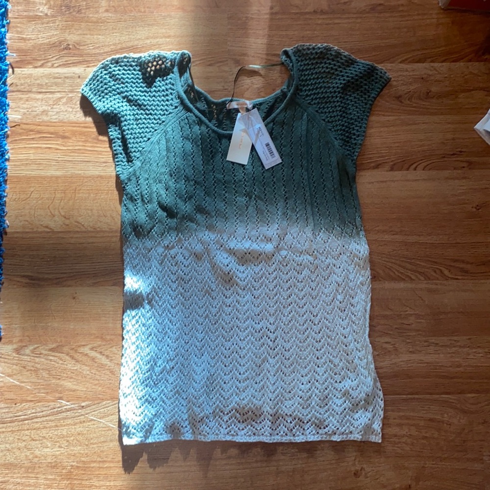 Skies Are Blue Crochet Top